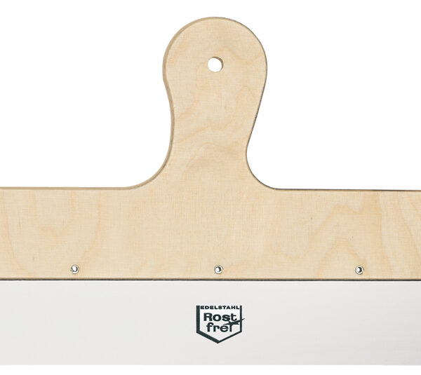 WESTEX gevelspatel, roestvrij, 400 mm, houten greep