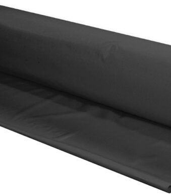 dm-folien kleed voor biertafel, PE-folie, op rol, zwart