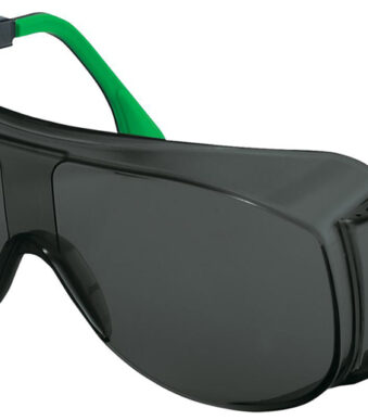 uvex lasoverzetbril 9161, tint glazen: grijs