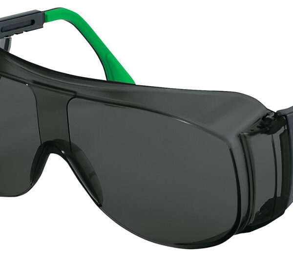 uvex lasoverzetbril 9161, tint glazen: grijs