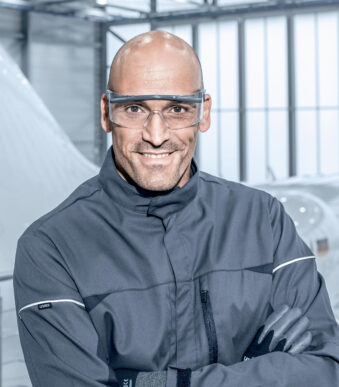 uvex veiligheidsbril astrospec 2.0, glazentint: helder