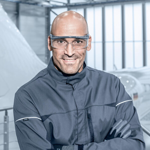 uvex veiligheidsbril astrospec 2.0, glazentint: helder