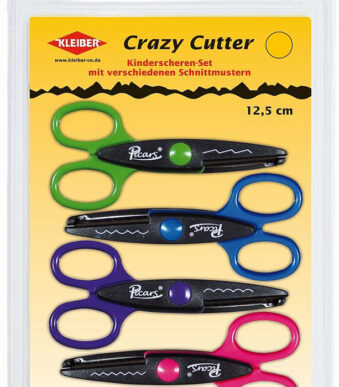 KLEIBER contourscharenset Crazy Cutter, set van 4