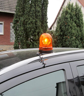 IWH zwaailicht, oranje, 12 V / 55 Watt