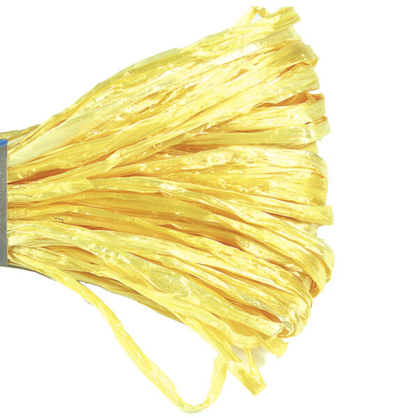 folia raffia, 30 m bundel, bananengeel