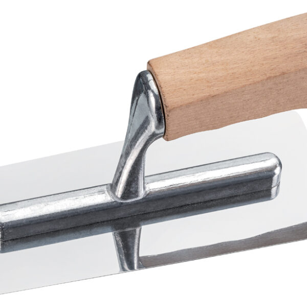 WESTEX plakspaan roestvrij staal, venetiaanse vorm, 200 x 90/80 mm