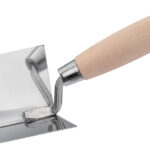 WESTEX binnenhoektroffel, houten greep, 80 x 60 x 60 mm