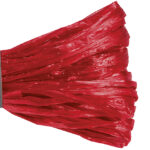 folia raffia, 30 m bundel, hoogrood