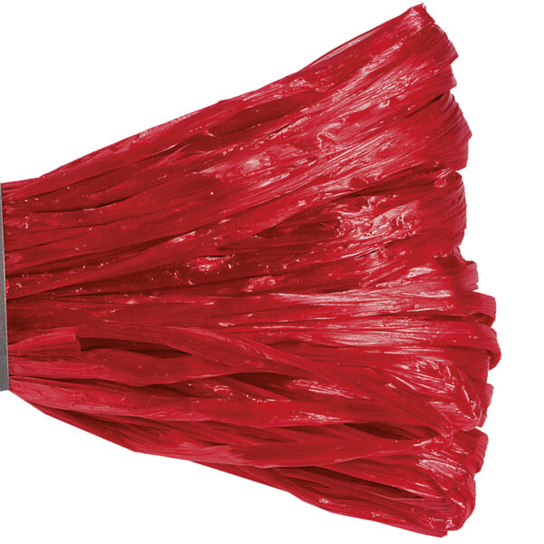 folia raffia, 30 m bundel, hoogrood