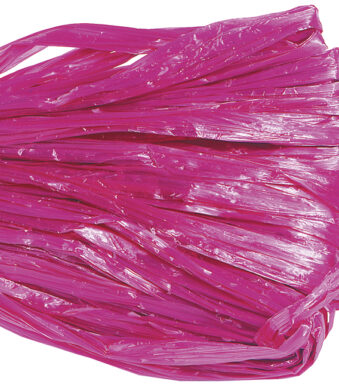 folia raffia, 30 m bundel, roze
