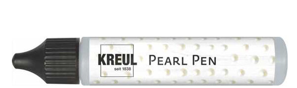 KREUL effectverf Pearl pen, zilver, 29 ml