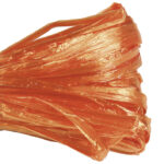 folia raffia, 30 m bundel, oranje