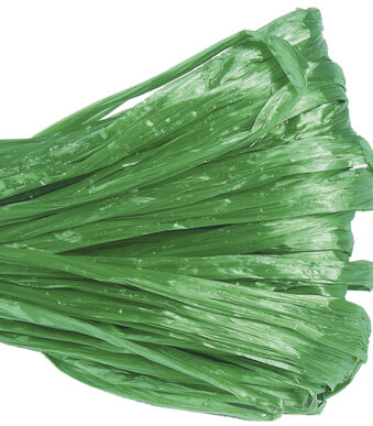 folia raffia, 30 m bundel, smaragdgroen