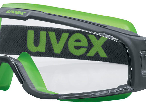 uvex volzichtbril u-sonic, kleur glazen: helder