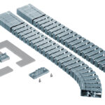 BACHMANN kabelslang Flex II-set, kleur: zilver