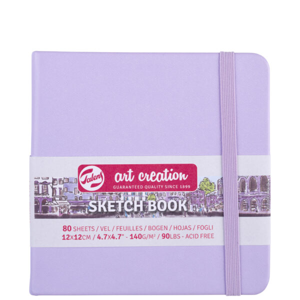 ROYAL TALENS schetsboek Art Creation, 120 x 120 mm, lila