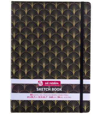 ROYAL TALENS schetsboek Art Creation Art Deco, 210 x 297 mm