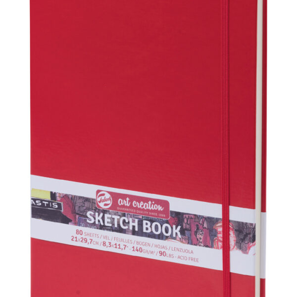 ROYAL TALENS schetsboek Art Creation, 210 x 297 mm, rood