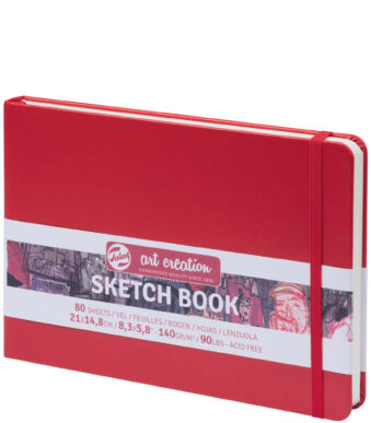 ROYAL TALENS schetsboek Art Creation, 148 x 210 mm, rood