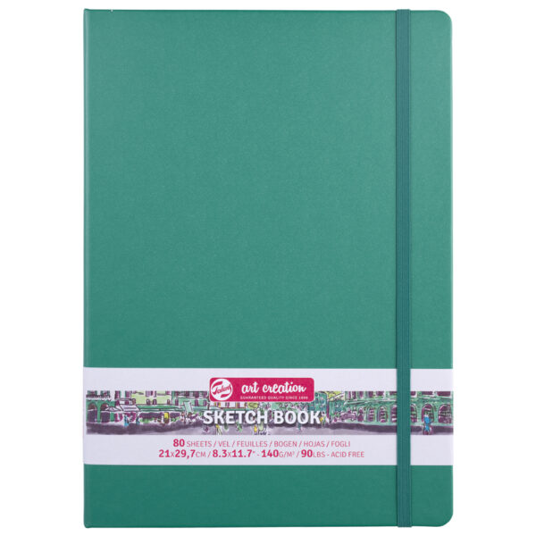 ROYAL TALENS schetsboek Art Creation, 210 x 300 mm, groen