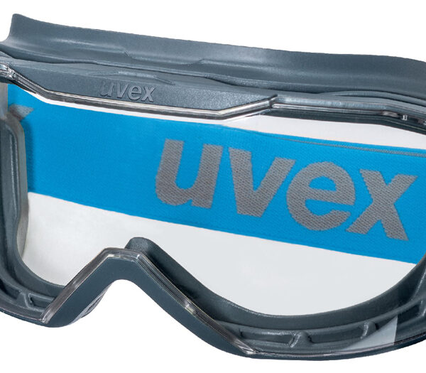 uvex volzichtbril megasonic, glazenkleur: helder
