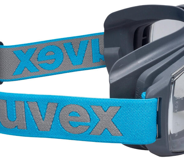 uvex volzichtbril megasonic, glazenkleur: helder