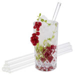 APS drinkrietje, van glas, lengte: 210 mm