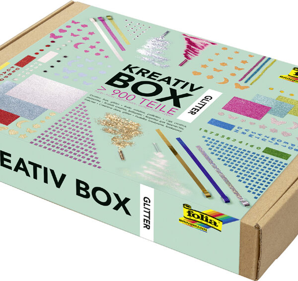 folia Creatief Box 'Glitter', meer dan 900 delen