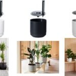 orthex bloempot / plantenpot PAULINA, diameter: 250 mm, zwart