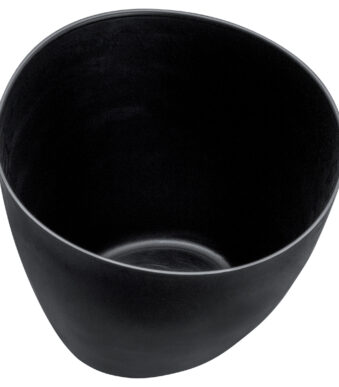 WESTEX gipsbeker, diameter: 120 mm, zwart