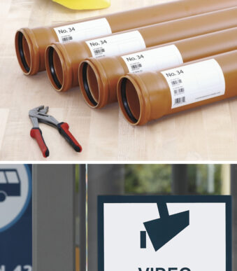 HERMA Outdoor folie-etiketten SPECIAL, 210 x 297 mm, 50 vel A4, permanent, wit, mat