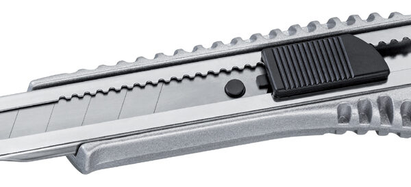 WESTEX Cutter, aluminium gietwerk, blad: 18 mm, zilver