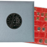 EXACOMPTA muntenalbum, 245 x 250 mm, zilver-metallic