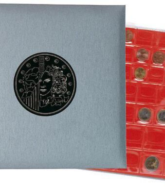 EXACOMPTA muntenalbum, 245 x 250 mm, zilver-metallic