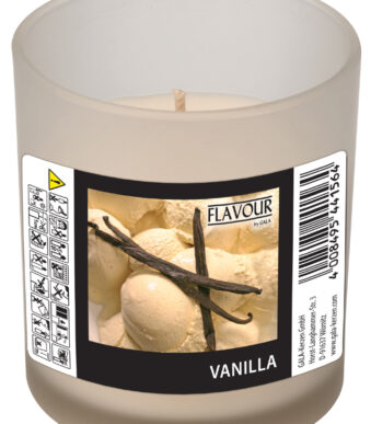 FLAVOUR by Gala geurkaars in glas ´Vanilla´