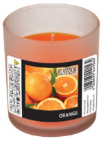 FLAVOUR by Gala geurkaars in glas ´Orange´