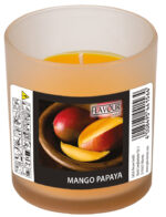 FLAVOUR by Gala geurkaars in glas ´Mango-Papaya´