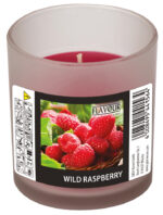 FLAVOUR by Gala geurkaars in glas ´Raspberry´