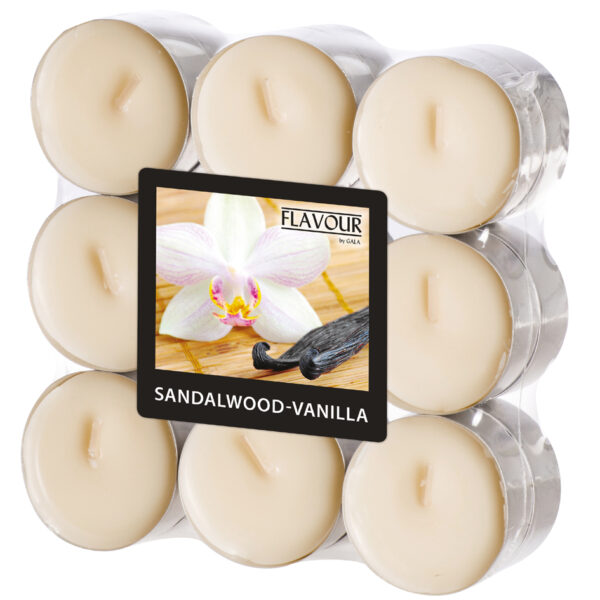 FLAVOUR by Gala geurtheelicht ´Sandalwood-Vanilla´