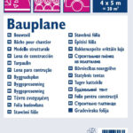 WESTEX afdekzeil, LDPE, 40 my, transluzent, 4 x 5 m