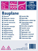 WESTEX afdekzeil, LDPE, 40 my, transluzent, 4 x 5 m