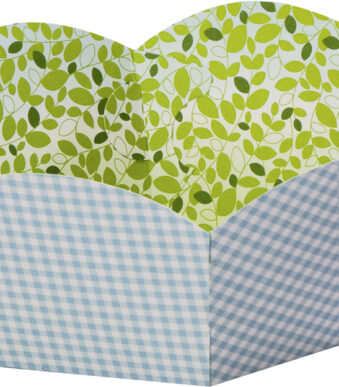 folia geschenkmandje van motiefkarton, diameter: 145 mm