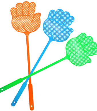 Peggy Perfect vliegenmepper, kunststof, lengte: 440 mm