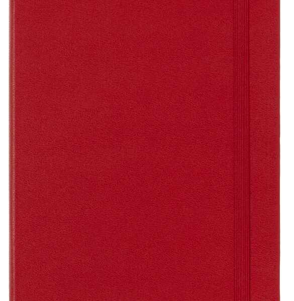MOLESKINE notitieboek, L/A5, blanco, hardcover, lichtrood