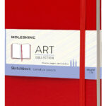 MOLESKINE schetsboek, L/A5, 165g/m2, hardcover, lichtrood