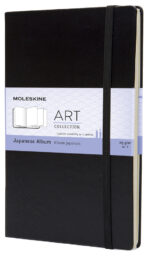 MOLESKINE Japans album, 165g/m2, L/A5, hardcover, zwart