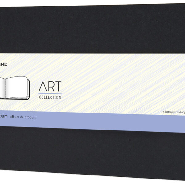 MOLESKINE schetsalbum, L/A5, 120g/m2, karton, zwart