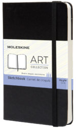 MOLESKINE schetsboek, P/A6, 165 g/m2, hardcover, zwart