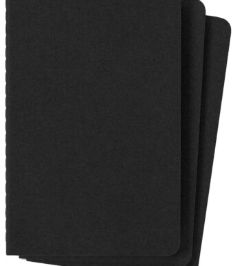 MOLESKINE notitieschrift, P/A6, blanco, karton, zwart