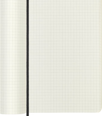 MOLESKINE notitieboek, L/A5, geruit, softcover, zwart